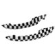 thumbnail image 5 of Cubierta de manija de puerta de coche, 1 par de pegatinas de manija de puerta de coche, accesorios exteriores con reemplazo de ojo de cerradura para R50 R52 R53, 5 of 5