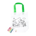 thumbnail image 4 of Bolsa de regalos para colorear, bolsa de regalos para fiestas, colorea tu propia bolsa para manualidades. Cocodrilo, 4 of 9