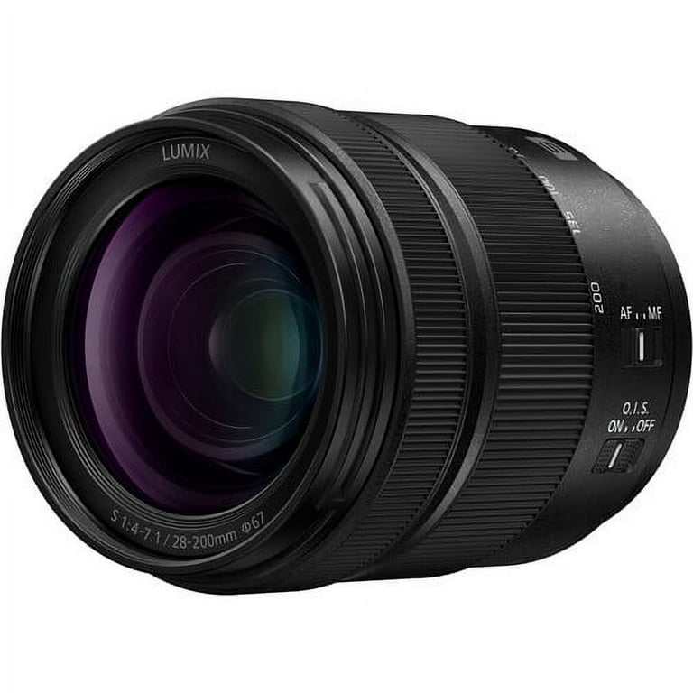 Panasonic LUMIX S 28-200mm f/4-7.1 MACRO O.I.S. Lens for L Mount