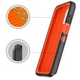 thumbnail image 3 of TASHHAR Moto G Stylus 5G 2023 Case with Screen Protector Military Grade Heavy Duty 3 in 1 Shockproof Armor Rugged Durable for Motorola G Stylus 5G 2023 Phone - Black+Orange, 3 of 6