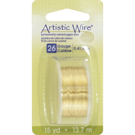 Permanent Colored Copper Wire, 26 Gauge, 15yds