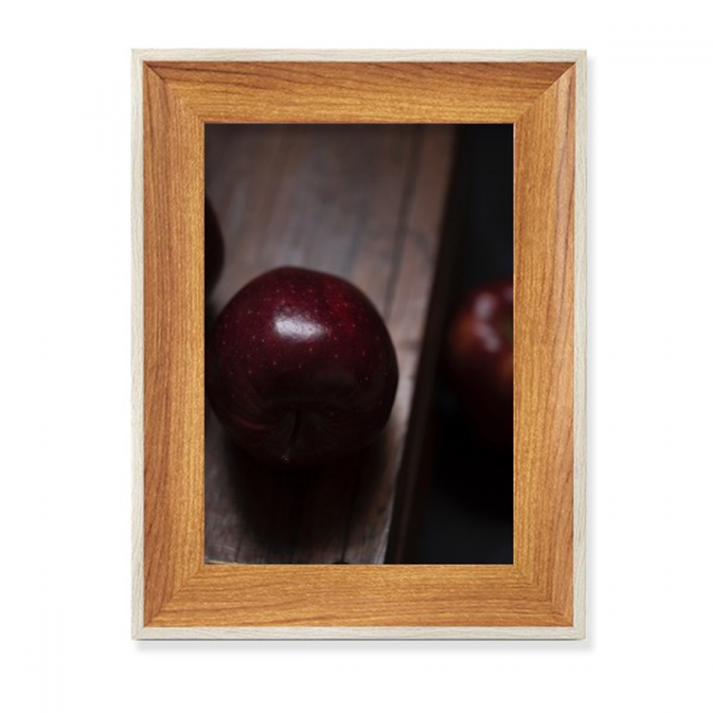 Fresh Cherry Fruit Nature Picture Desktop Wooden Photo Frame Display Picture Art Painting Multiple Sets