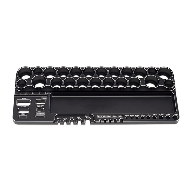 Modelo Crawnler Barco de automóviles Reparación Holder Herramienta Fijación Cabezales Base Universal Soldadura Reparación Herramientas Accesorios Para Destornillador Tornillos Negro Inevent HA012101-10