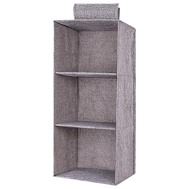 Offre Spéciale! Sac de Rangement Suspendu Multi-Couches en Lin Sac Suspendu Lavable Type Tiroir