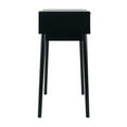 thumbnail image 3 of Ela 35 Inch 2 Drawer Wood Console Table, Woven Rattan Panels, Brown, Black- Saltoro Sherpi, 3 of 5
