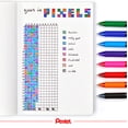 thumbnail image 4 of Pen Pentel Energel-x, gel líquido retráctil, 0,7 mm, caja de 12, 4 of 9