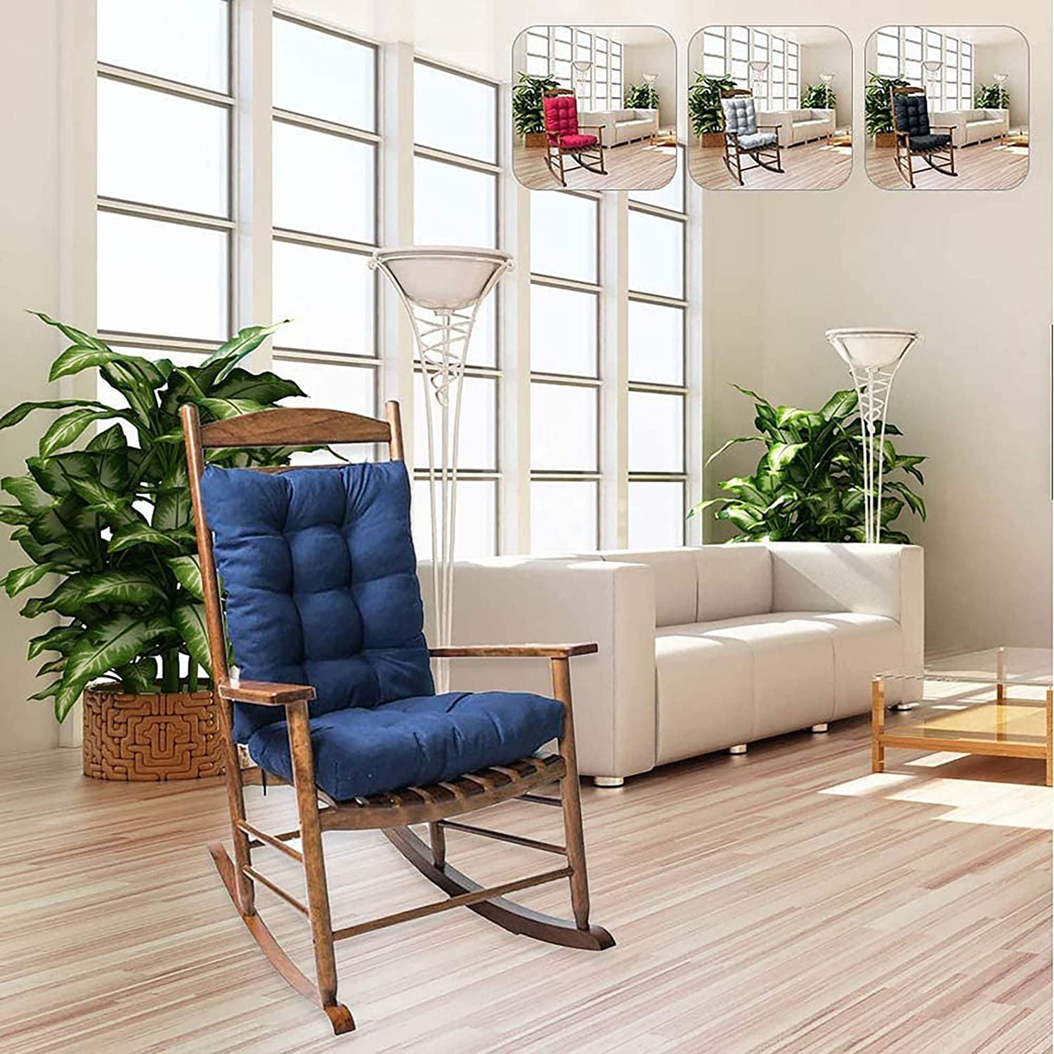2Pcs Indoor Outdoor Sofa Seat Pad Dining Garden Patio Chair Cushion Home Decor 