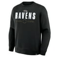 thumbnail image 4 of Men's Fanatics Black Baltimore Ravens Direct Handoff Legacy Pullover Sweatshirt, 4 of 5