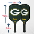 thumbnail image 2 of Franklin Sports NFL Green Bay Packers Pickleball Paddle - Official NFL Team Pickleball Paddles - USAP (USAPA) Approved Premium Quality Pickleball Paddles - Authentic Team Logos + Colors, 2 of 12
