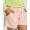 thumbnail image 4 of Real Essentials 4 Pack: Girls Athletic Performance Dry-Fit Running Shorts With Drawstring & Pockets, 4 of 7