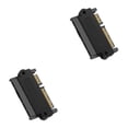 thumbnail image 3 of Methold Professional SAS to SATA 180 Degree Angle Adapter Motherboards Black Card Tipo 1 2piezas, 3 of 6