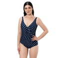 thumbnail image 1 of Traje de baño para dama Adda Lingerie  Modelo Habana, Diseño drapeado, Color azul, 1 of 2