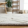 thumbnail image 4 of SAFAVIEH Natura Natasha Geometric Area Rug, Grey/Ivory, 5' x 8', 4 of 8