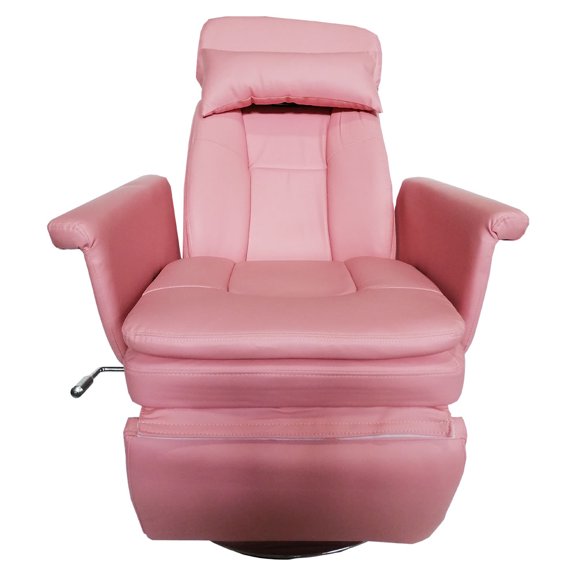 PreAsion Pink 360 Degrees Rotating Beauty Chair Air Pressure Salon Chair