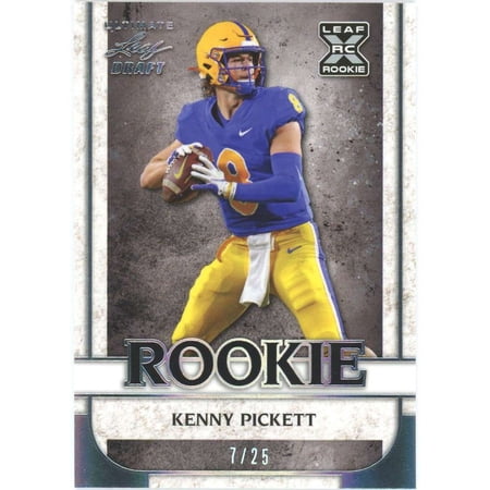 NFL 2022 Ultimate Draft Football 7/25 Kenny Pickett #15 (Rookie)