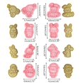 thumbnail image 5 of Set of 8 Easter Cookie Molds Cookie Stamps Baking Pastry Press Handmade Biscuit Gadgets, 5 of 14