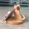 thumbnail image 3 of Wooden Mobile Phone Holder Dog Mobile Phone Holder Animal Mobile Phone Holder, 3 of 4