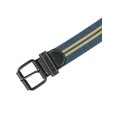 thumbnail image 2 of INSPIRE CHIC Unisex Canvas Belt Classic Black Buckle All-Match Casual for Pants Braided Belts Gray 120x3.8/47.2x1.5", 2 of 6