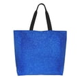 thumbnail image 1 of Disketp Blue Glitter Bolsa Tote Estampada para Mujer, Bolso de Hombro y de Mano para Compras y Viajes, 1 of 8