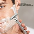 thumbnail image 2 of Vintage Razors High Safety Ergonomic Handle Classic Manual Shaver Removable Reusable Shaver for Men Home Barber Salon Travelling Gifts [4], 2 of 9