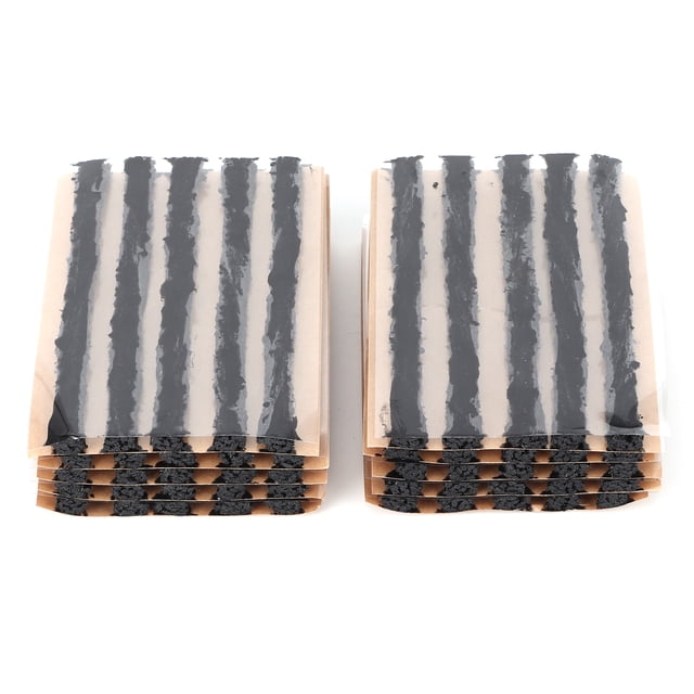 Herramienta de reparación de neumáticos, 50 piezas, 100 x 6 mm, tapones de sellado de neumáticos, tapón de neumáticos de goma de alta capacidad
