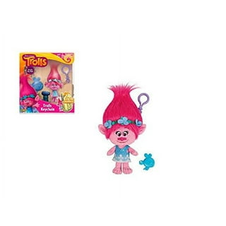 Pre-Filled Christmas Pink Sparkle Stocking/Trolls World Stylin' Barb/Knit  Cap