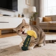 thumbnail image 4 of Jouets à l'Herbe à Chat en Forme d'Outil, Jouets à Mâcher Interactifs avec Sons Froissés, pour l'Exercice Intérieur du Chat, Multicolore, 4 of 6