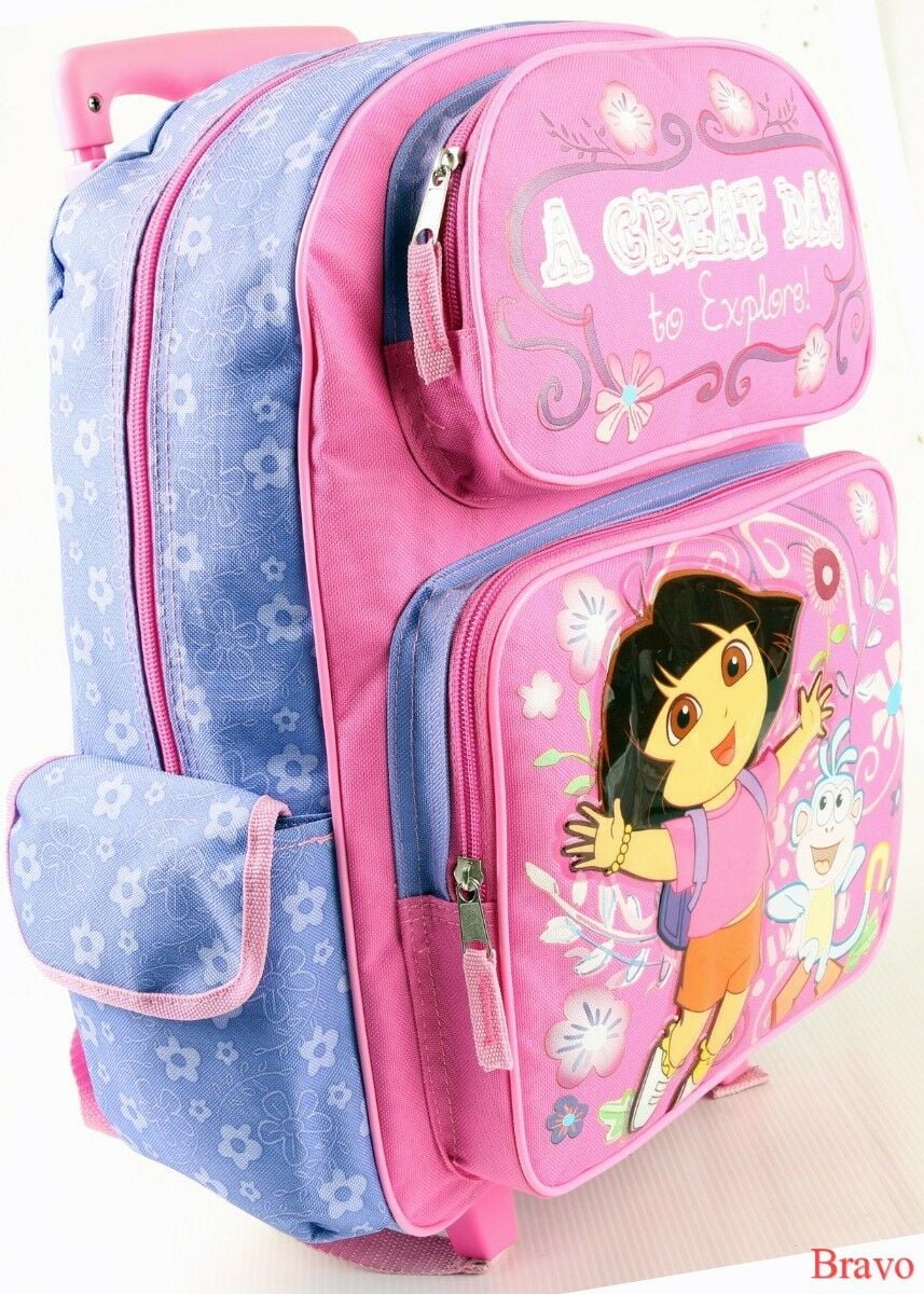 バッグ Dora Dora School Bag: Large Rolling Backpack (16