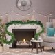 thumbnail image 2 of Guirnalda de pino de Norfolk con toque natural, guirnalda de pino, decoración navideña, 106 pulgadas, guirnalda de vegetación artificial para Navidad, 2 of 5