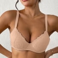 thumbnail image 5 of Sports Bras Wireless Seamless Push Up No Underwire Full Coverage Supportive Soft Comfy Jelly Everyday Bras for Women, 5 of 5