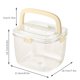 thumbnail image 2 of Wmhnj Cubo de hielo porttil de gran capacidad de 5 cuartos con tapa y correa de cuero - Frutero transparente para encimeras de cocina, picnics y fiestas., 2 of 8