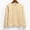 Beige, variant on HCYSFG Women Solid Color Sweatshirt Crewneck Long Sleeve Casual Pullover Fall Winter Fashion Loose Fit Daily Basic Top