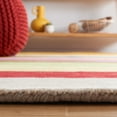 thumbnail image 4 of Safavieh Himalaya Anselmo Striped Wool Area Rug, Yellow/Multi, 5' x 8', 4 of 11