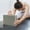 Gray, variant on RXMEKW High Density Foam High Density Non-Slip Yoga Foam Blocks for Body Stretch, Pilates and Dance Supportive Eva Yoga Blocks for Enhanced Fitness and Flexibility