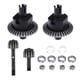 thumbnail image 5 of Reemplazo de engranaje diferencial de metal completo para HSP 94122 94155 94177 DIY orugas modificadas, 5 of 9