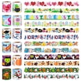 thumbnail image 1 of Bordes para tablones de anuncios ADXCO, 12 rollos, 120 m, 12 diseños, 1 of 7