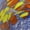 Fire and Ice, variant on Sunnydaze Solar Glass Fly-Through Hanging Bird Feeder, 1-Cup Capacity, Spring Sky