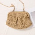 thumbnail image 4 of Women's Elegant Woven Shoulder Bag Fashionable Casual Handbag for Daily Use Lightweight Durable Design Accessory, 4 of 6