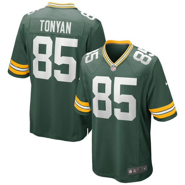 Robert Tonyan Green Bay Packers Nike Game Jersey Green Walmart Com Walmart Com