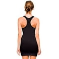 thumbnail image 3 of Skinny Tees Racerback Ribbed Dress 121, 3 of 12
