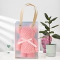 thumbnail image 4 of Craftsmanship: Knitted Pineapple Reseau Towel Gift, Bear Towel, High Density Wool Gift, Ins Style, 4 of 4
