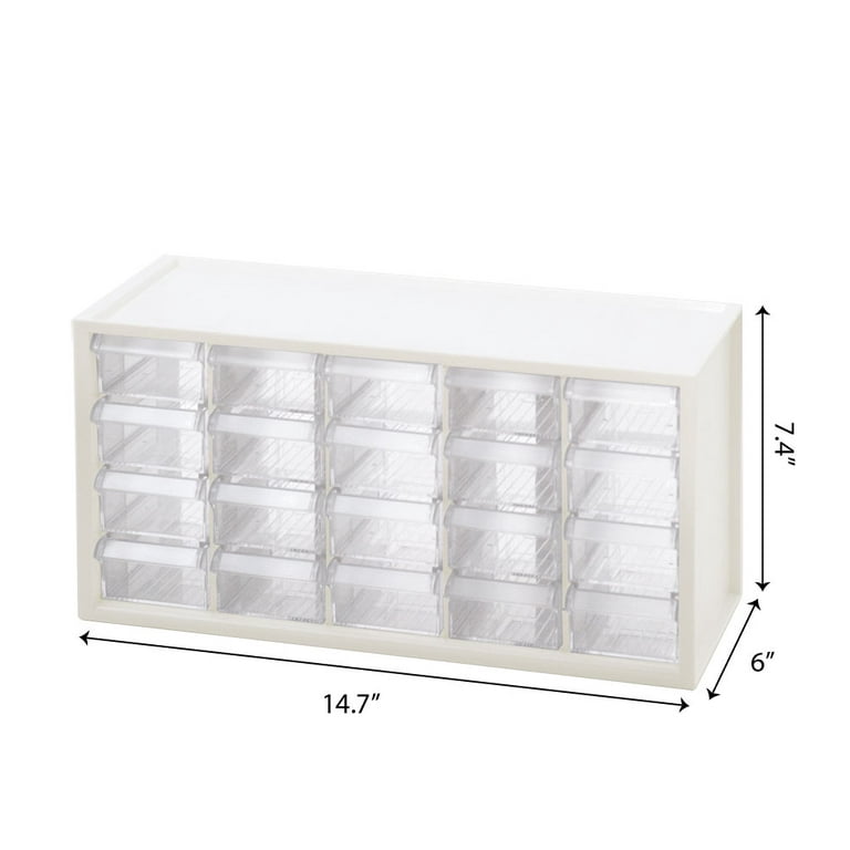  livinbox Desk organizer with 14 Drawers, Stackable