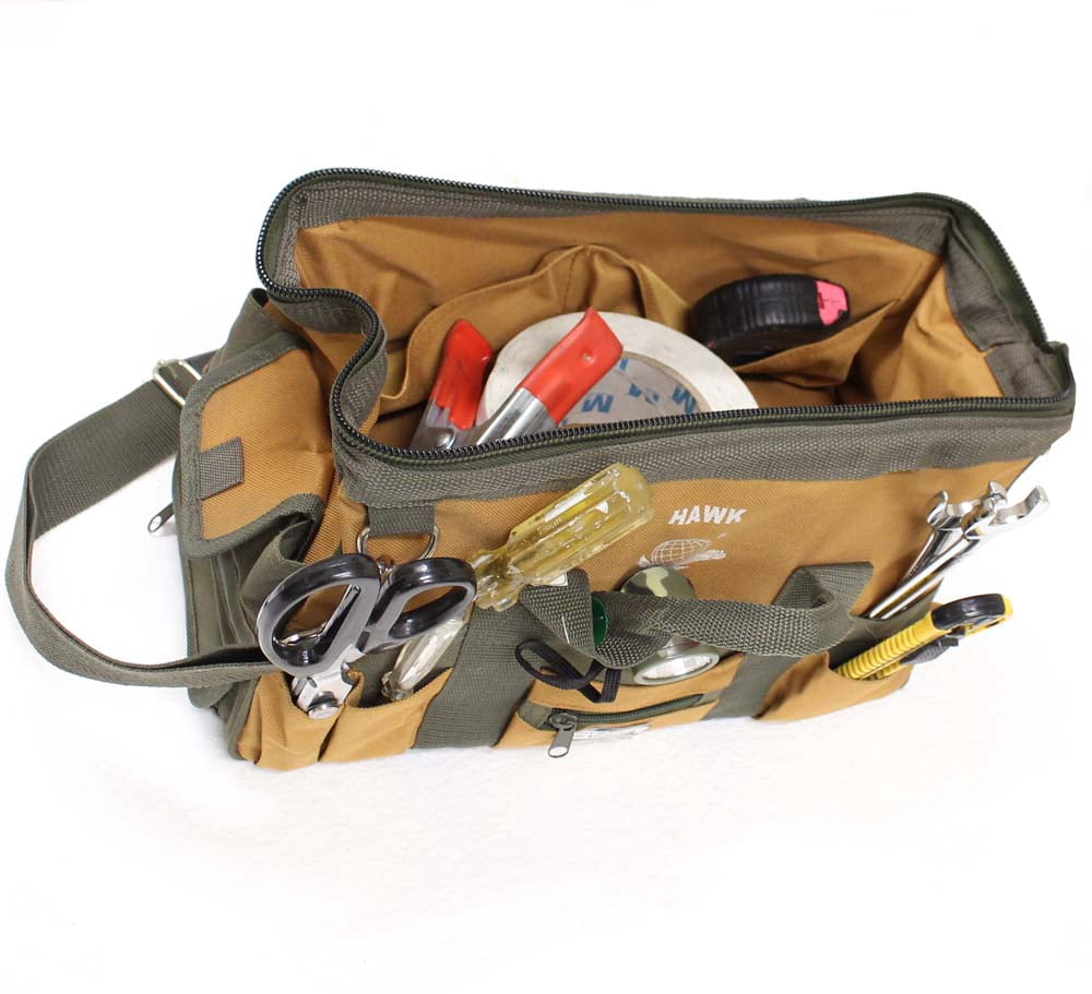 ToolUSA 13" Tool Bag | Multi-Pocket Design | 29 Pockets | Durable & Compact | Perfect for Professionals & DIY Projects