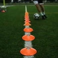 thumbnail image 3 of Herwey 10 Pcs Practical Mini Field Cone Discs Marker Soccer Football Sports Speed Training Tools, Football Training Disc, Football Disc Marker, 3 of 4