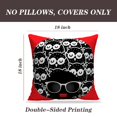 thumbnail image 2 of LALILO Throw Pillow Covers Young Afro Girl Dark Skin Creative Africa Cushion Cover 18" x 18", 2 Pack, 2 of 6