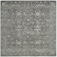 thumbnail image 2 of SAFAVIEH Evoke Ronald Bordered Area Rug, Gray/Ivory, 3' x 3' Square, 2 of 11