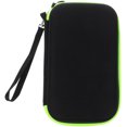 thumbnail image 1 of Sac de Rangement pour Rasoir Portable EVA Étui de Rasoir Conteneur de Rangement de Voyage Organisateur de Rasoir (Fermeture Éclair Verte), 1 of 9