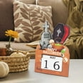Desk Calendar 20242025 Vmvidoty Halloween Wooden Countdown Calendar