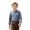 Dark Blue, variant on Kids Boys Button Down Shirts Long Sleeve Boys Plaid Shirt Casual Collared Top Oktoberfest 5-6 Years