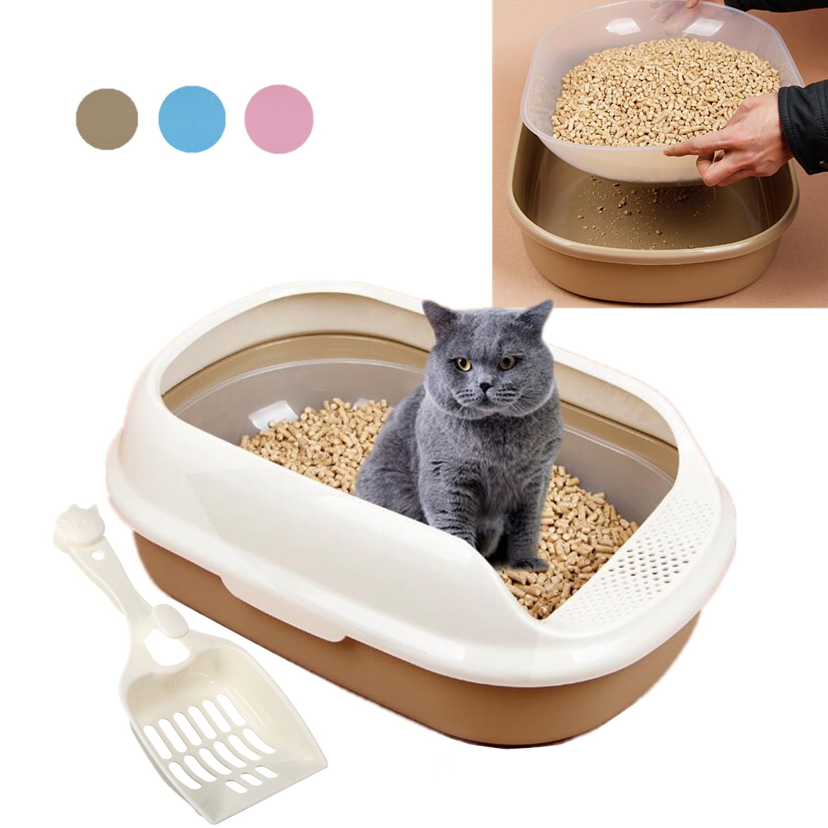 toilet cat litter tray